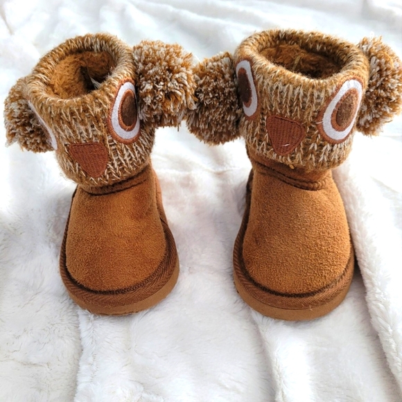 RCK BELLA | Shoes | Toddler Owl Pom Pom 